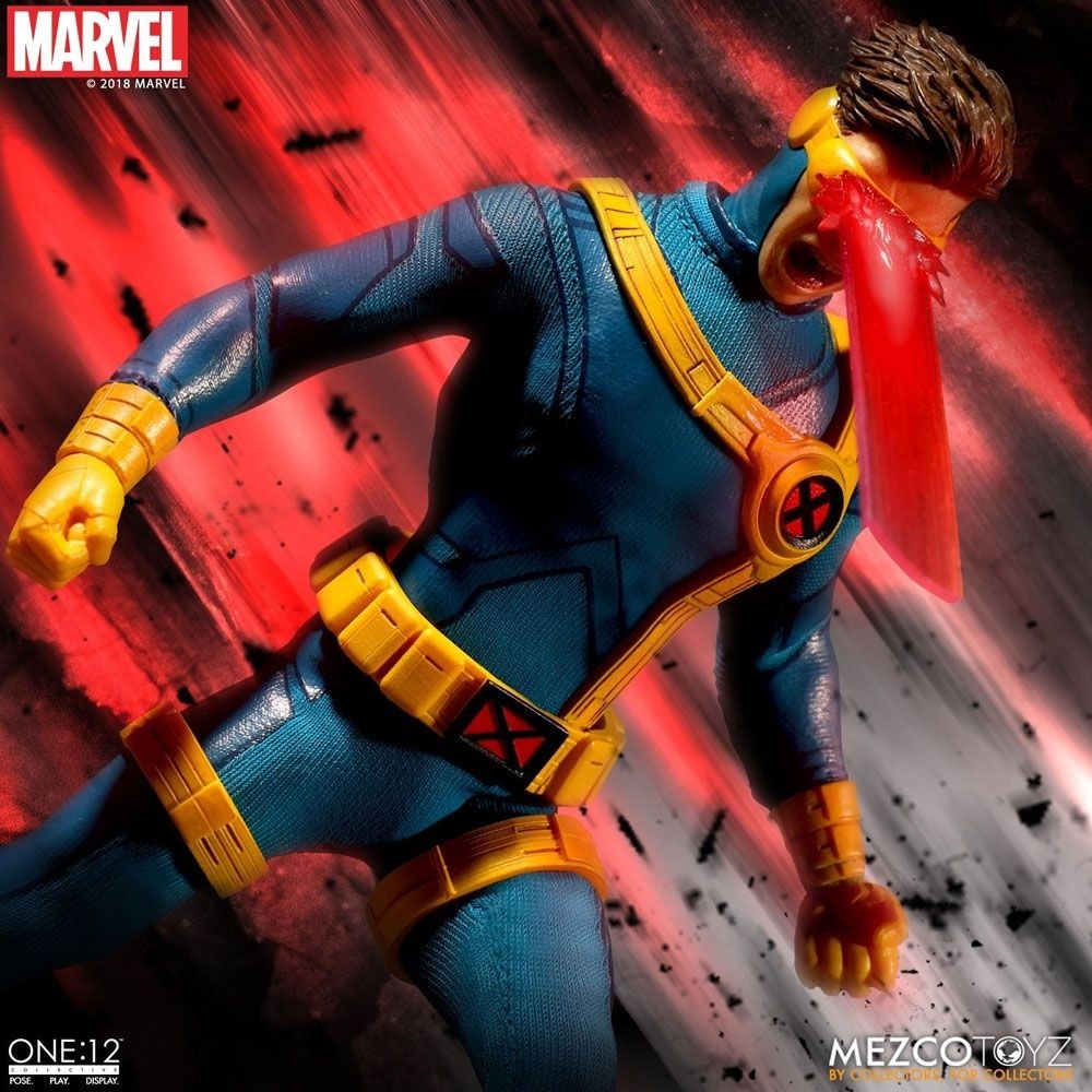 Cyclops One:12 Action Figure /w Light-Up eyes Mezco - Official