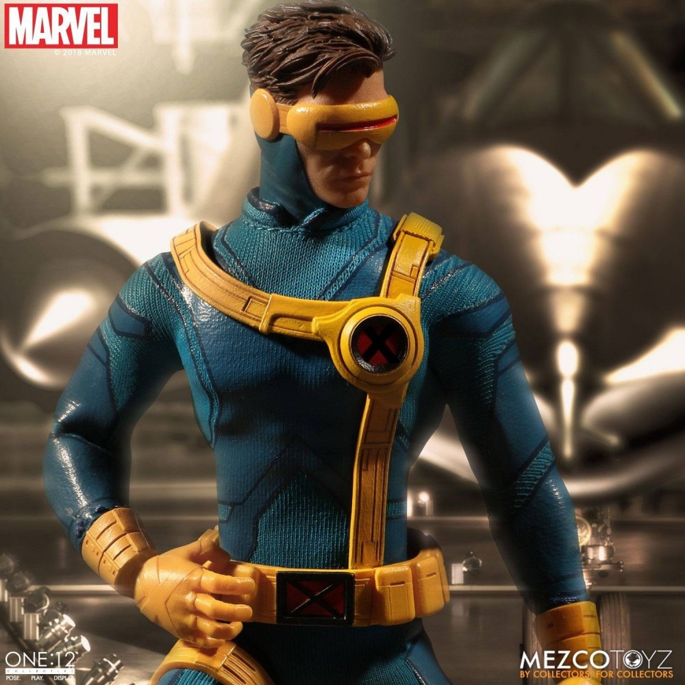 Cyclops One:12 Action Figure /w Light-Up eyes Mezco - Official