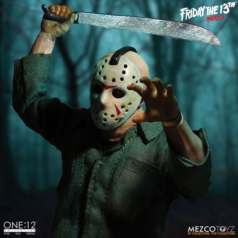 Friday the 13th Part III One 12 Jason Voorhees Action Figure Mezco