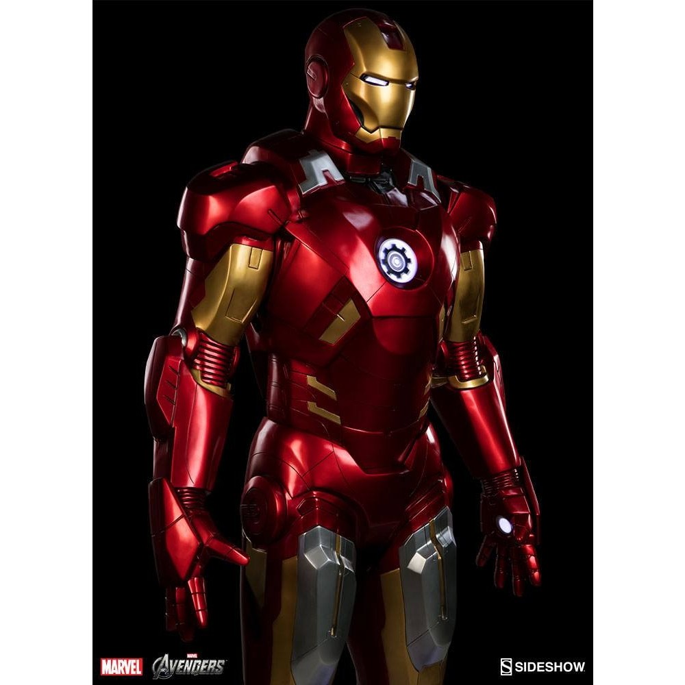 Avengers LifeSize Iron Man Mark VII Statue Sideshow Collectibles