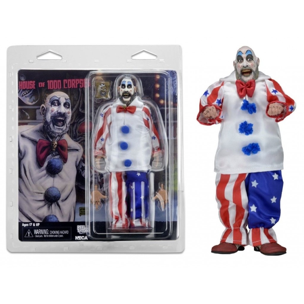 Figurine Captain Spaulding - House Of 1000 Corpses - NECA 20th Anniversary - Neuve