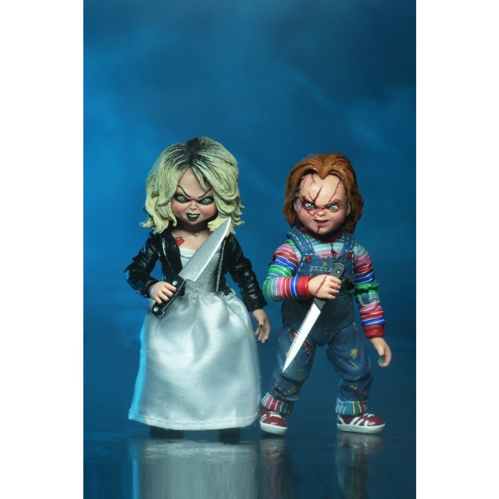Bride of Chucky Ultimate Chucky Tiffany 2 Pack Action Figure Set