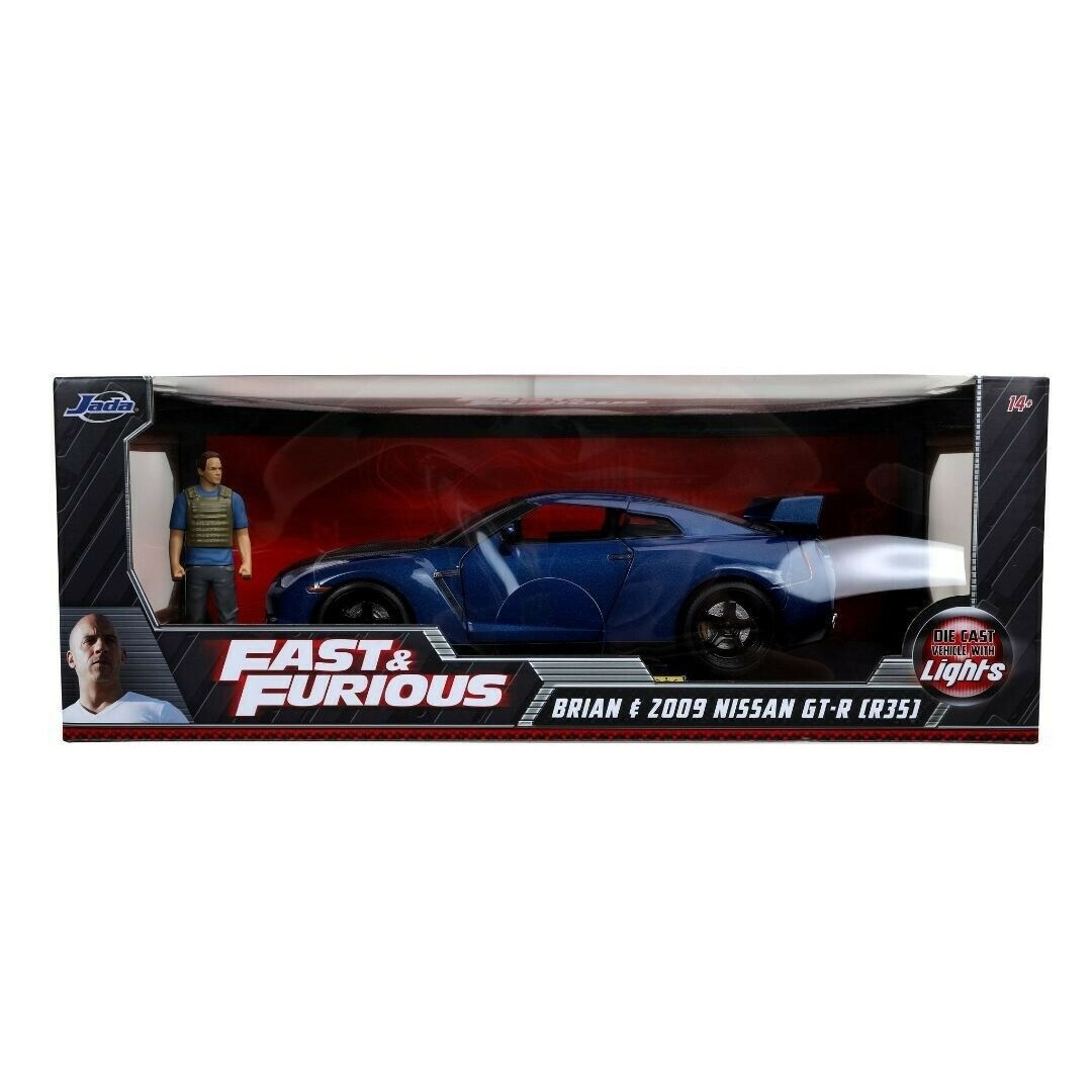 Fast & Furious 1:18 2009 Nissan GT-R (R35) w/ Light-Up