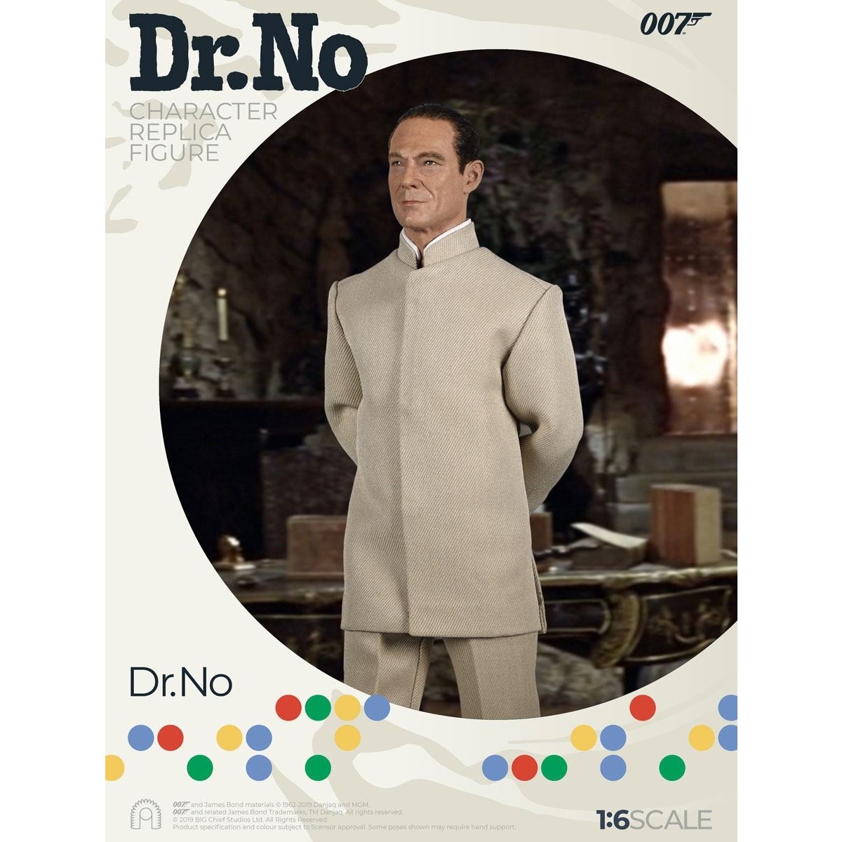 James Bond Dr No 1:6 Dr. No Action Figure Big Chief Studios - Official