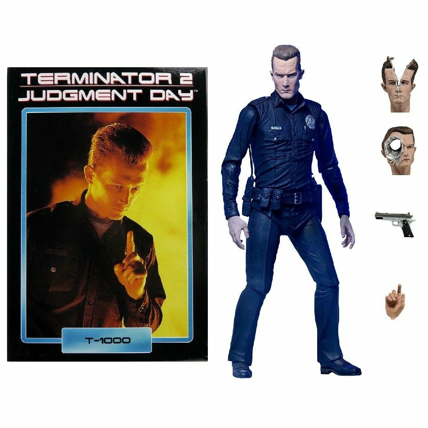 Terminator 2 Ultimate T 1000 Action Figure Neca Official