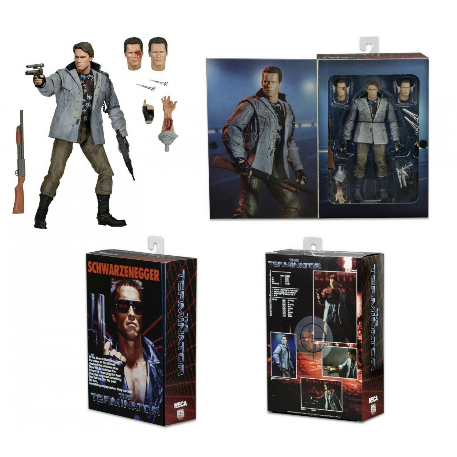 Neca ultimate terminator tech noir sale