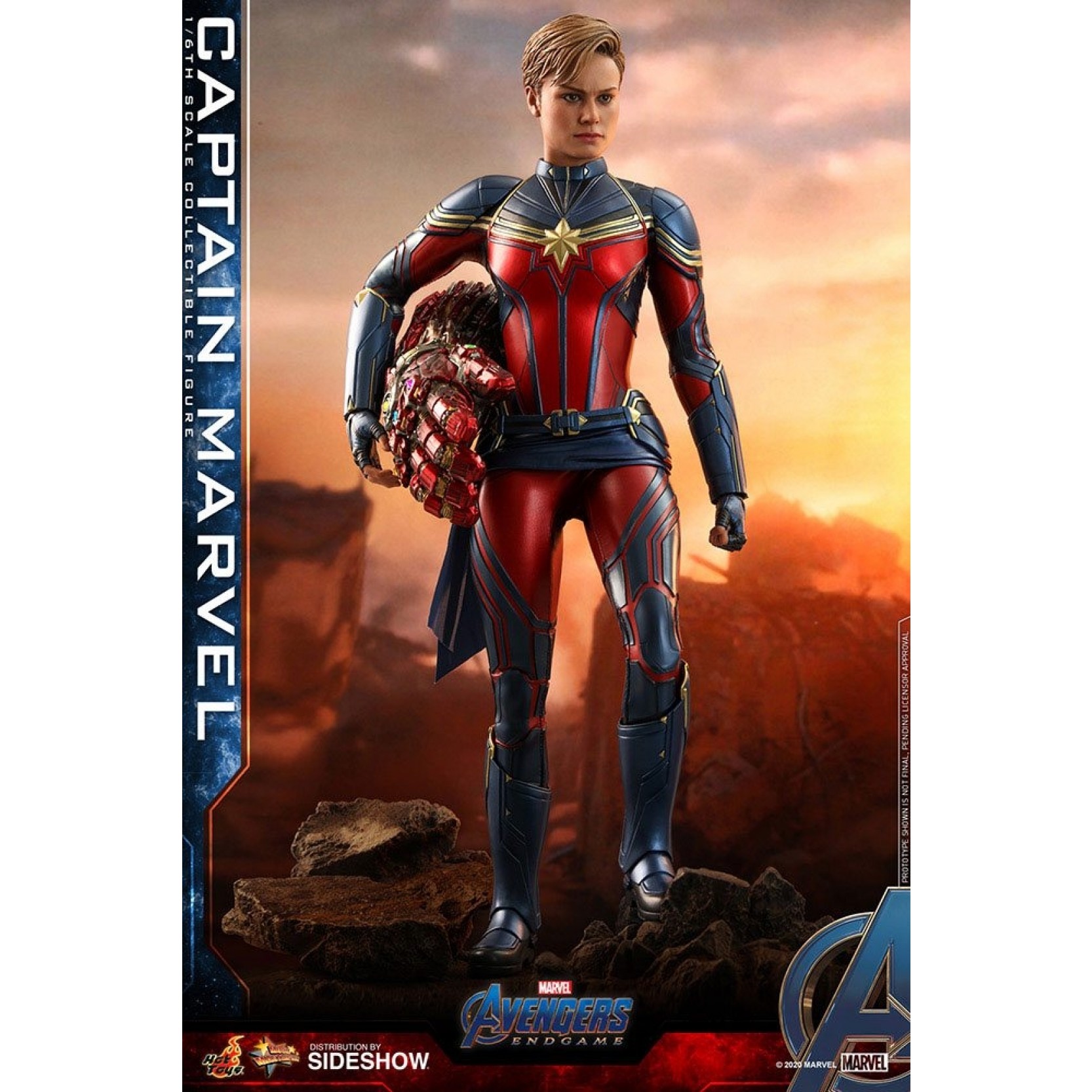 Captain marvel hot toys hot sale endgame