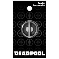 Deadpool Logo Pewter Lapel Pin Badge - Official