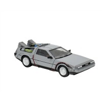 Back to the Future 6" Delorean Time Machine Diecast Model Neca - Official