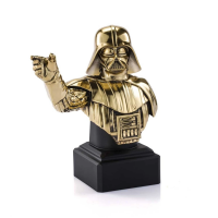 Star Wars Darth Vader Limited Edition Gilt Bust Royal Selangor - Official