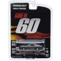 GONE IN 60 SIXTY SECONDS 1:64 1967 FORD MUSTANG SHELBY GT500 'ELEANOR' GREENLIGHT - OFFICIAL