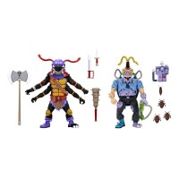 Teenange Mutant Ninja Turtles Antrax & Scumbug 2-pack Action Figure set Neca - Official