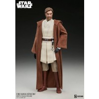 Star Wars The Clone Wars 1/6 Obi-Wan Kenobi Action Figure Sideshow Collectibles - Official