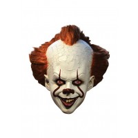 IT 2017 Pennywise Deluxe Edition Latex Mask Trick or Treat Studios - Official