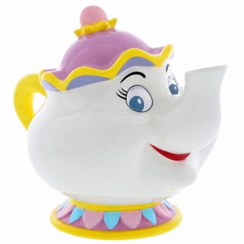 Disney Enchanting Beauty and the Beast Something There (Mrs Potts Money Bank) - Official