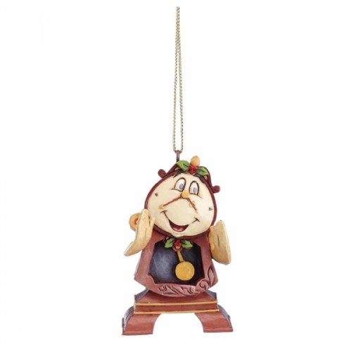 Disney Traditions Cogsworth Hanging Ornament - Official