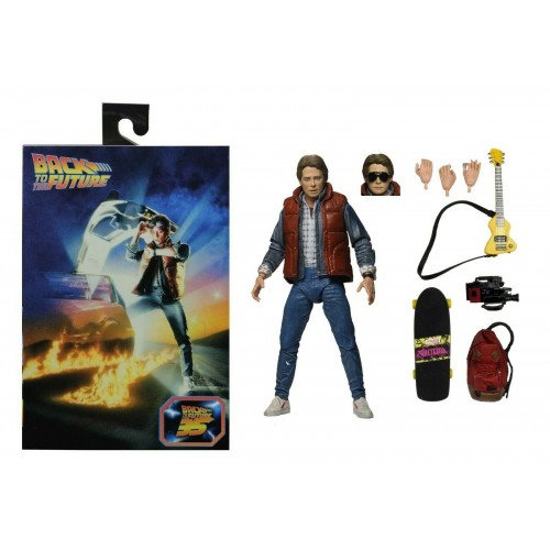 Back to the Future Ultimate Marty McFly Action Figure Neca - Official