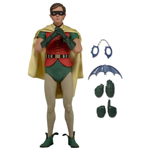 Batman 1966 TV Series Robin (Burt Ward) 1/4 Scale Action Figure Neca - Official