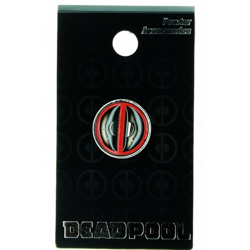 Deadpool Logo Colored Pewter Lapel Pin Badge - Official