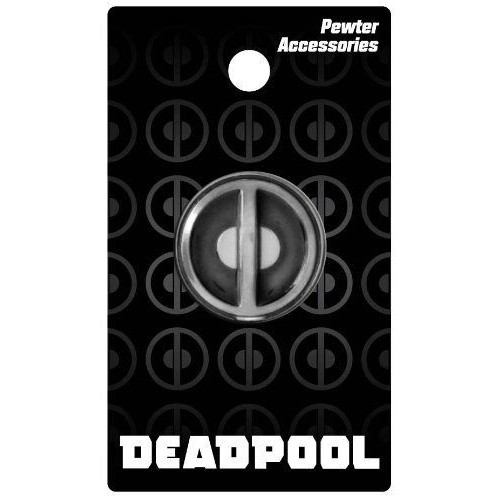 Deadpool Logo Pewter Lapel Pin Badge - Official