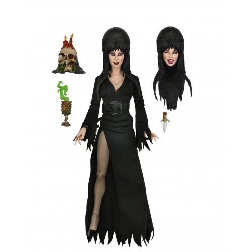 Elvira Mistress of the Dark 8″ Clothed Elvira Action Figure Neca - Official