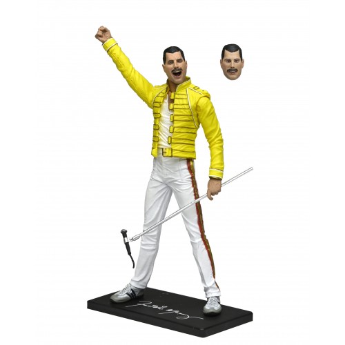 Freddie Mercury Yellow Jacket 7” Scale Action Figure tNeca - Official