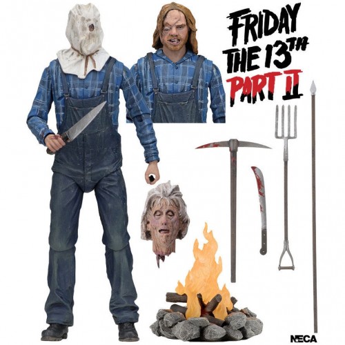 Friday the 13th Part 2 Ultimate Jason Voorhees 7" Action Figure Neca - Official