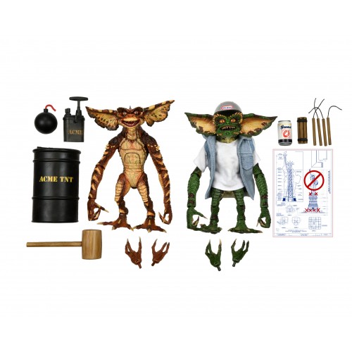 Gremlins 2 Demolition Gremlins  Action Figure 2-Pack Neca - official 