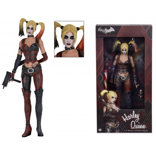 Batman Arkham City 1 4 Harley Quinn Action Figure Neca Official