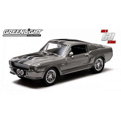 GONE IN 60 SECONDS 1:43 1967 FORD MUSTANG SHELBY GT500 'ELEANOR' GREENLIGHT - OFFICIAL