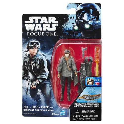 Star Wars Rogue One Jyn Erso (Eadu) 3.75 Inch Figure Hasbro - Official