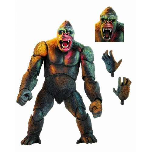 King Kong Ultimate Illustrated Action Figure Neca - Official