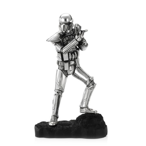 Star Wars Rogue One Death Trooper Figurine Royal Selangor - Official