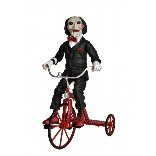 Saw Billy Puppet on Tricycle 12″ Action Figure with Sound Neca - Official