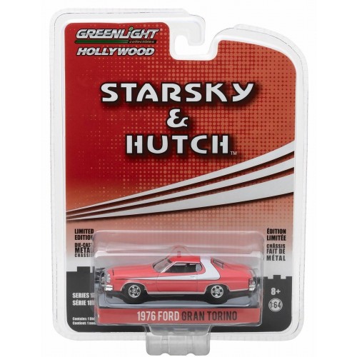 Starsky and Hutch 1:64 1976 Ford Gran Torino Greenlight - Official