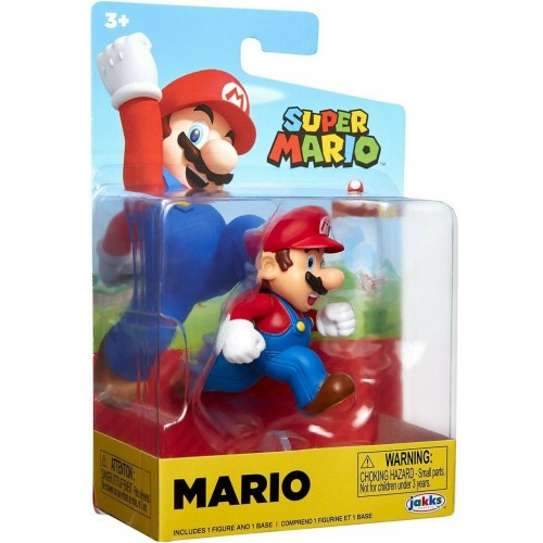 Super Mario World of Nintendo Mario Action Figure Jakks Pacific - Official