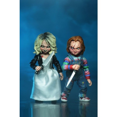 Bride of Chucky Ultimate Chucky & Tiffany 2-Pack Action Figure Set Neca  - Official