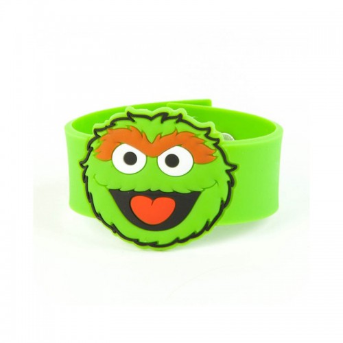 Sesame Street Oscar the Grouch Rubber Wristband - Official