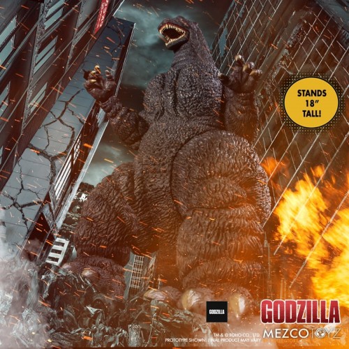 Godzilla Ultimate 18" Tall Figure Mezco - Official