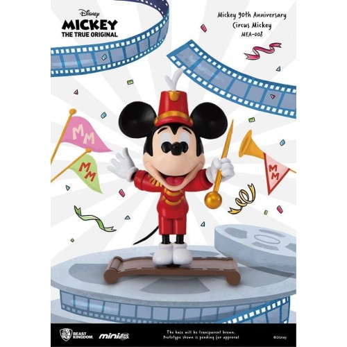 Mickey Mouse 90th Anniversary Circus Mickey Mini Egg Attack Figure Beast Kingdom - Official