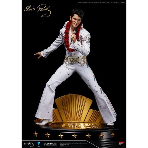 Elvis Presley 1/4 Superb Scale Hybrid Statue Blitzway - Official