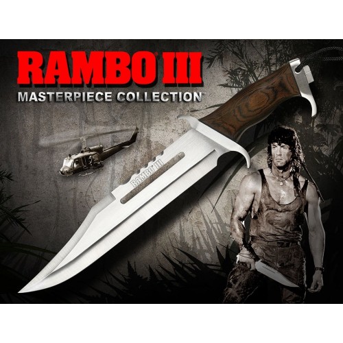 Rambo III 1/1 Replica Knife Masterpiece Collection HCG - Official
