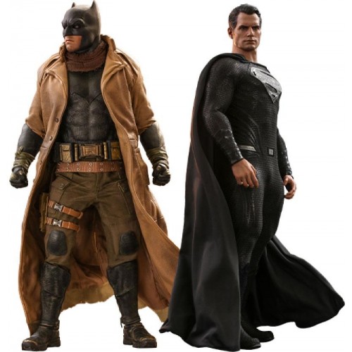 Zack Snyder's Justice League 1/6 Knightmare Batman & Superman 2-Pack Action Figure Set Hot Toys - Official