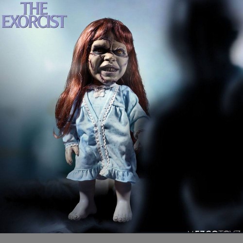 The Exorcist Regan Mega Scale Action Figure with Sound Feature Mezco - Official