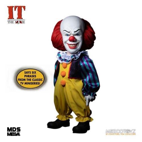 Stephen Kings It 1990 Pennywise MDS Deluxe Action Figure Mezco - Official