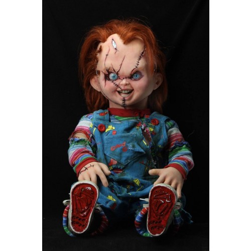 Child's Play Bride of Chucky 1/1 Chucky Doll Prop Replica Neca - Official