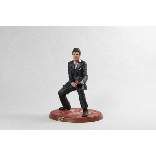 Scarface Tony Montana Shooting Movie Icons Statue - Official