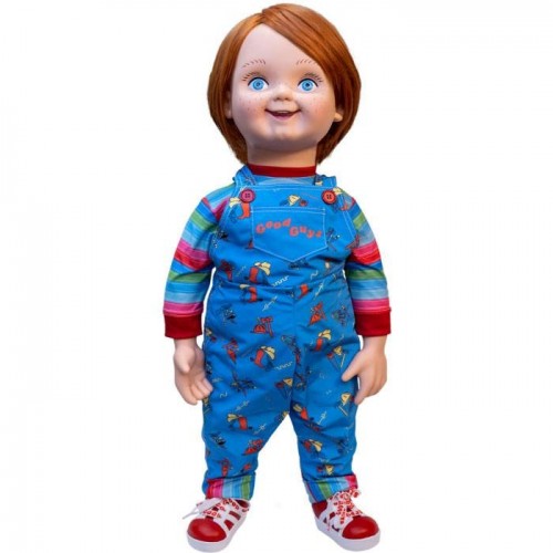 Child's Play 2 1/1 Good Guys Chucky Plush Doll Trick Or Treat Studios - Official