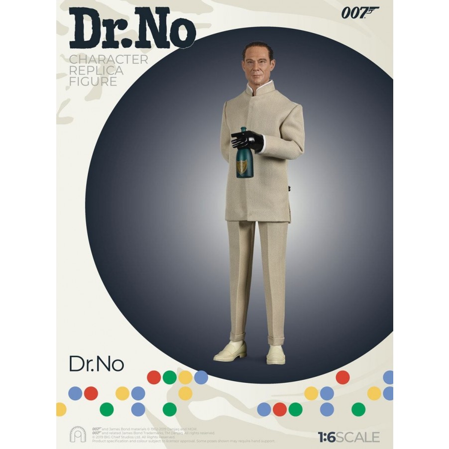 James Bond Dr No 1:6 Dr. No Action Figure Big Chief Studios - Official