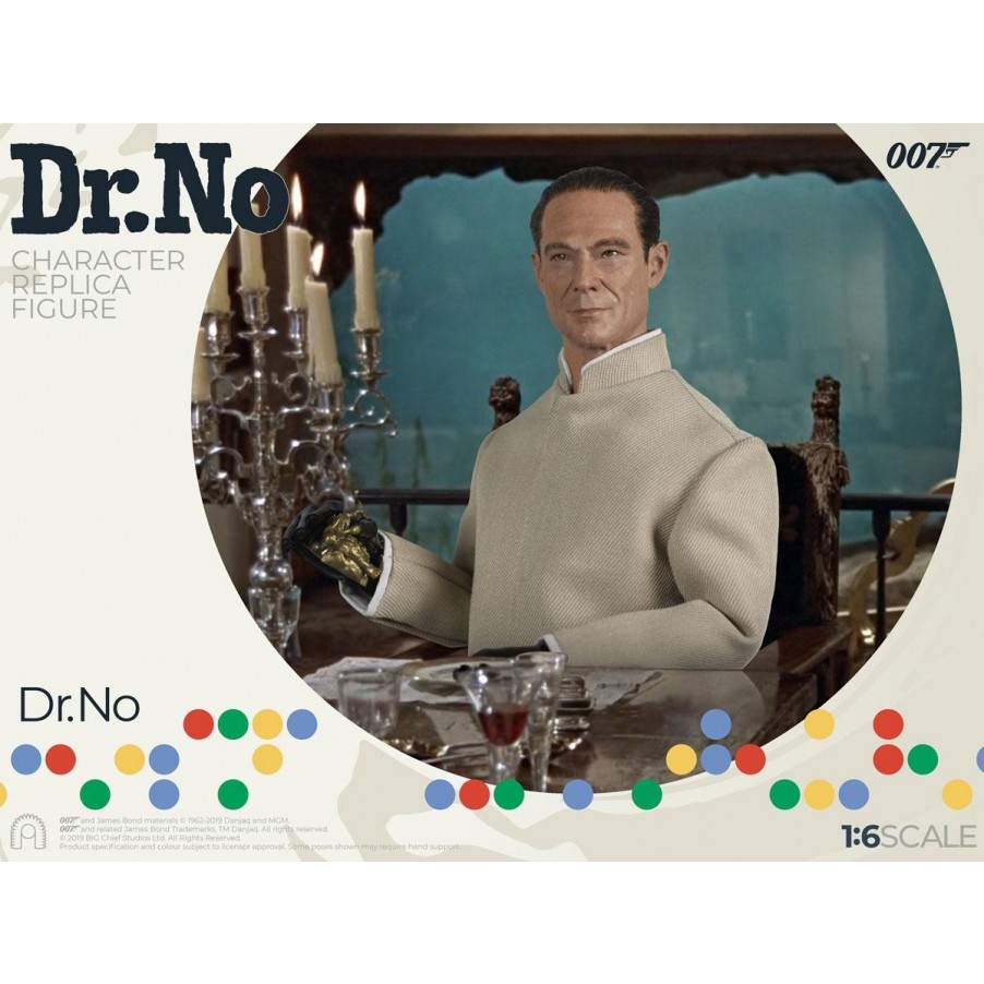 James Bond Dr No 1:6 Dr. No Action Figure Big Chief Studios - Official